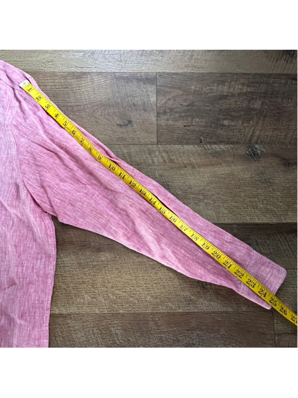 Men's Report Collection Resort Button-Up Shirt XL Pink Summer - Picture 6 of 8